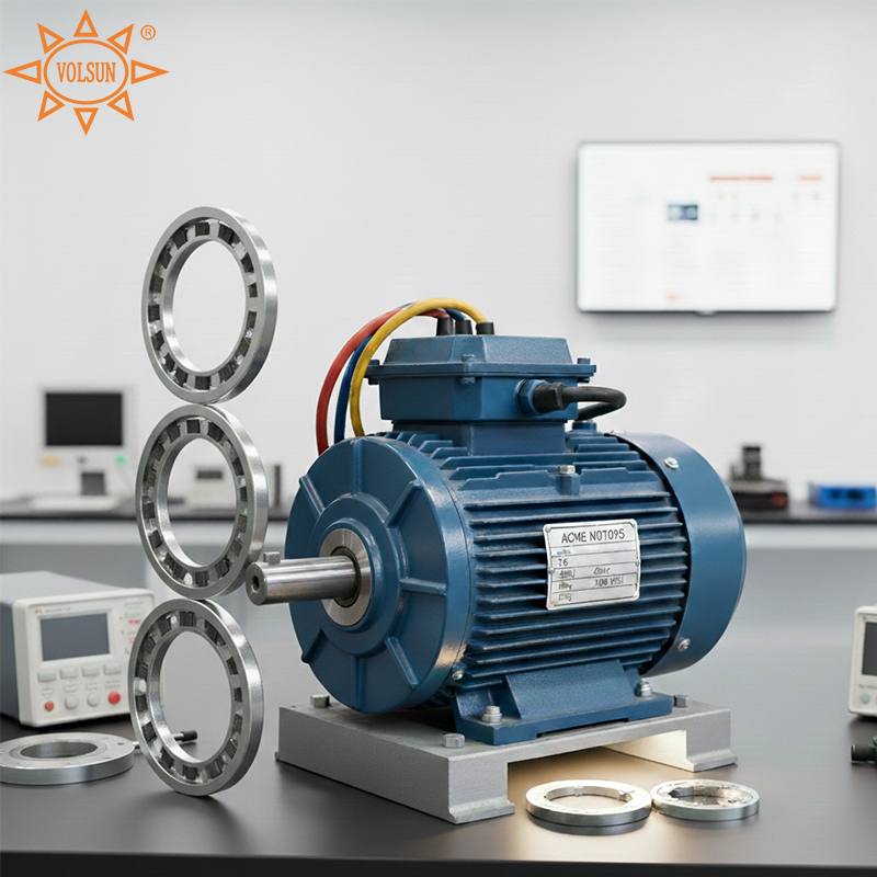 anillos de puesta a tierra del eje para cojinete del motor 1