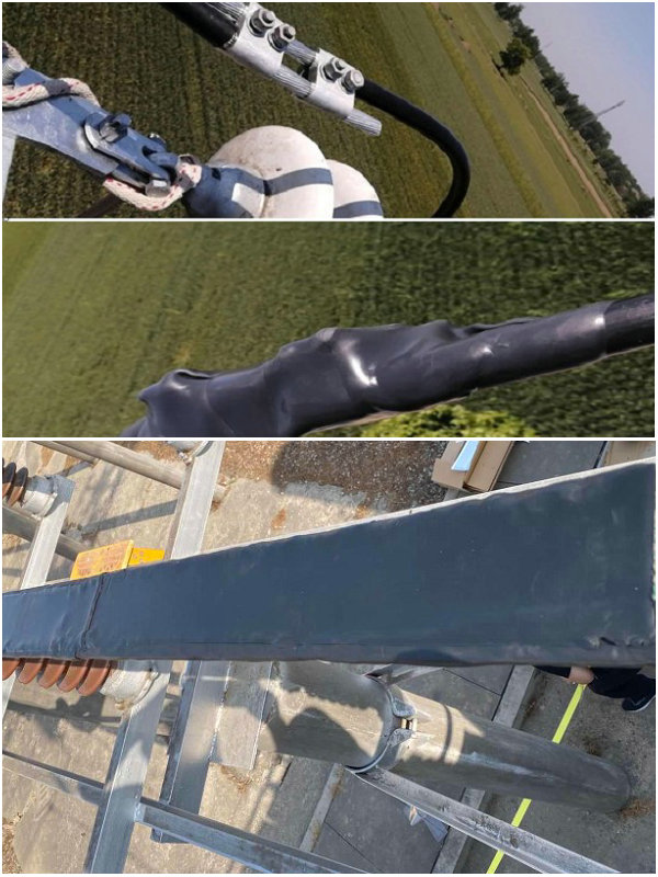 Almohadilla de material de protecci&oacute;n para autocurinas