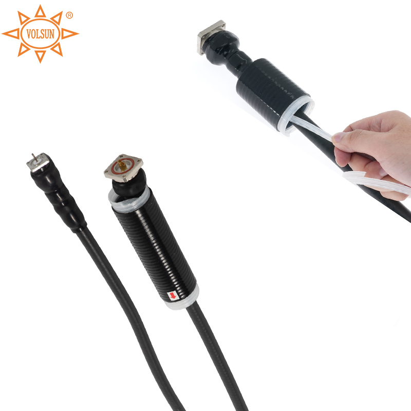 tubo retr&aacute;ctil en fr&iacute;o para cable de telecomunicaciones.jpg