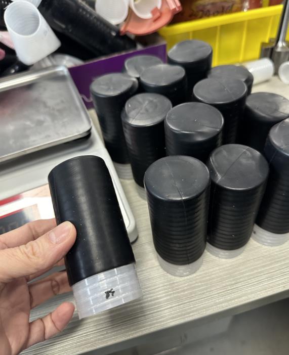 tapa de extremo retr&aacute;ctil en fr&iacute;o de silicona (2)