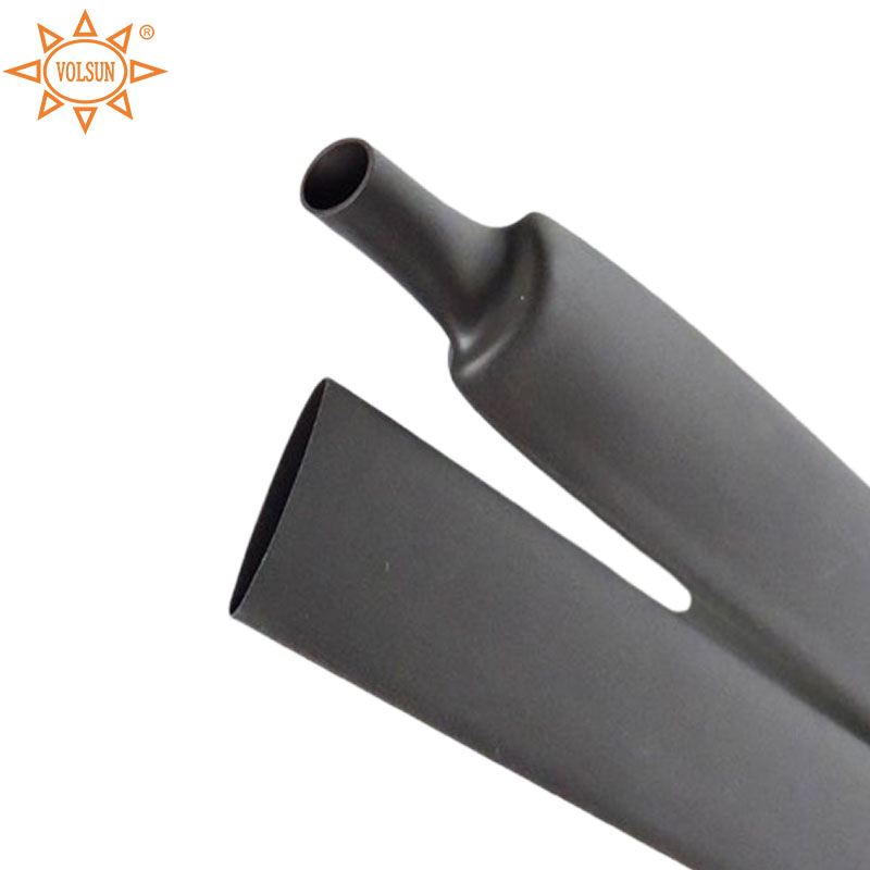 tubo termorretr&aacute;ctil negro