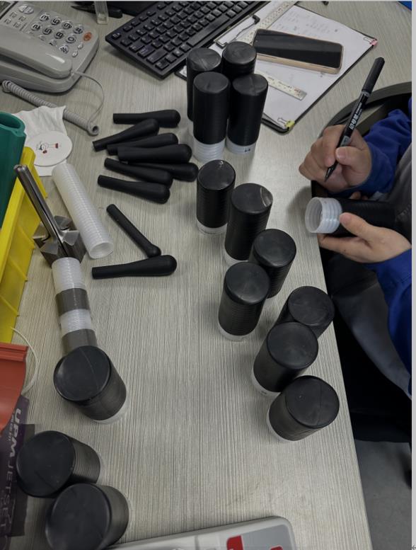 tapa de extremo retr&aacute;ctil en fr&iacute;o de silicona (3)